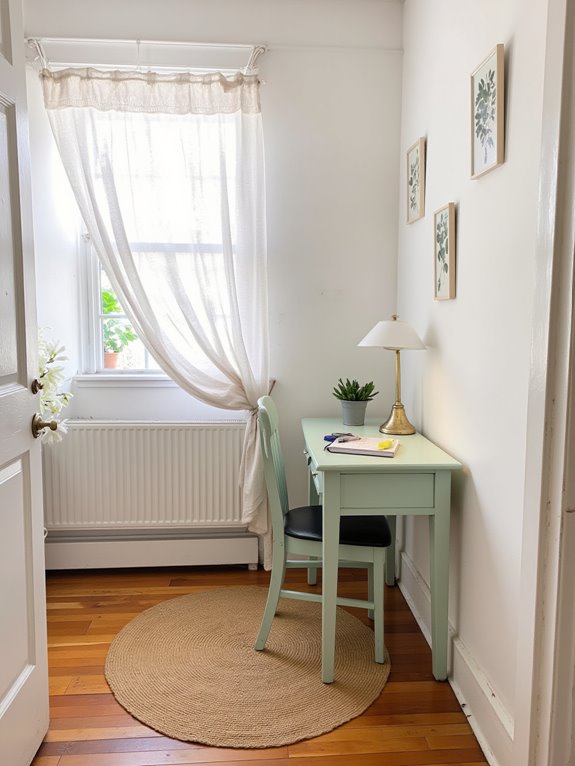 light airy inviting workspace