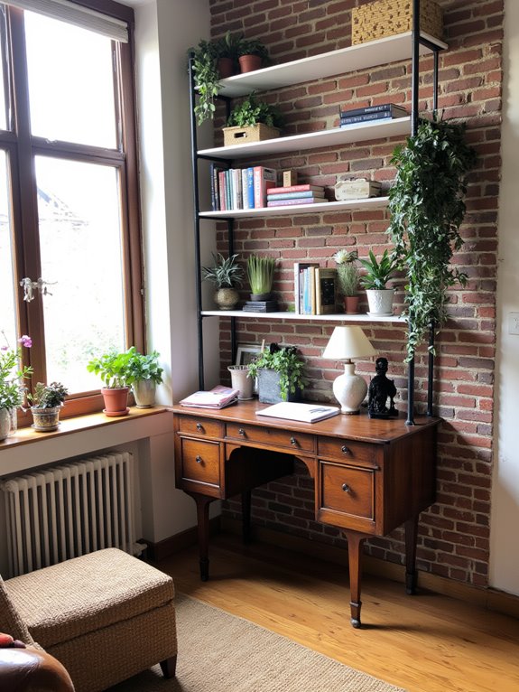 maximize office nook storage