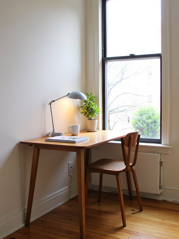 minimalist office nook design