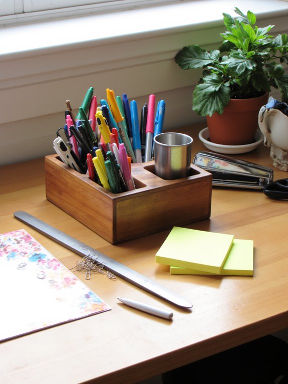 organized supplies enhance productivity