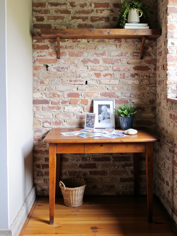 personal mementos inspire workspace