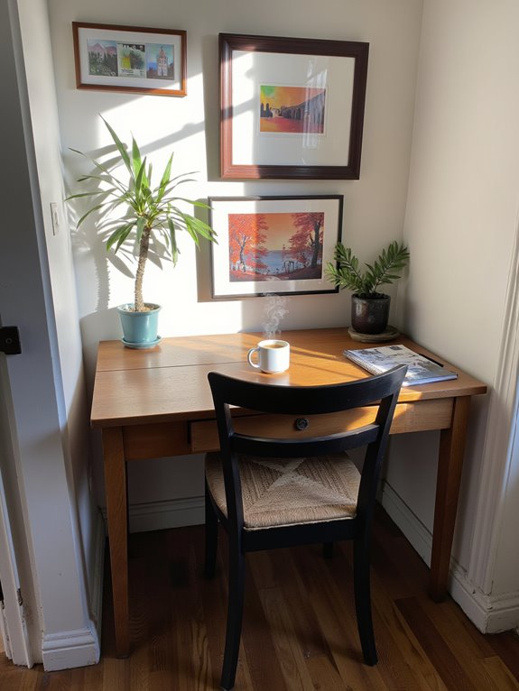 personal touches inspire workspace