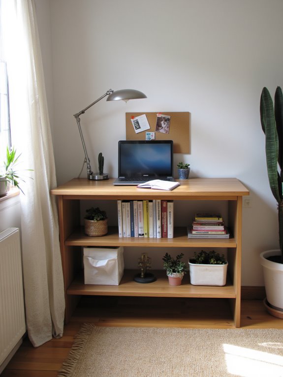 personalized adjustable workspace shelves