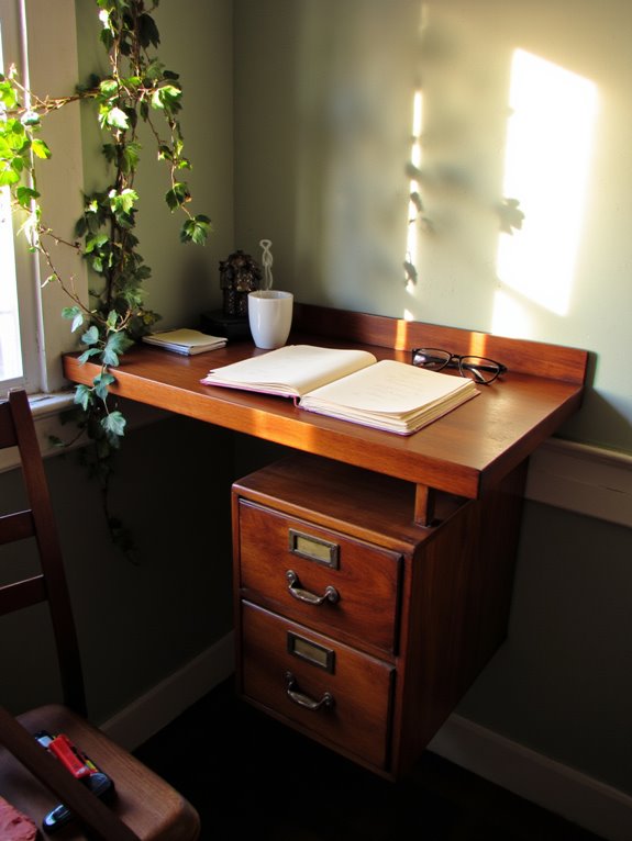 small filing cabinet organization