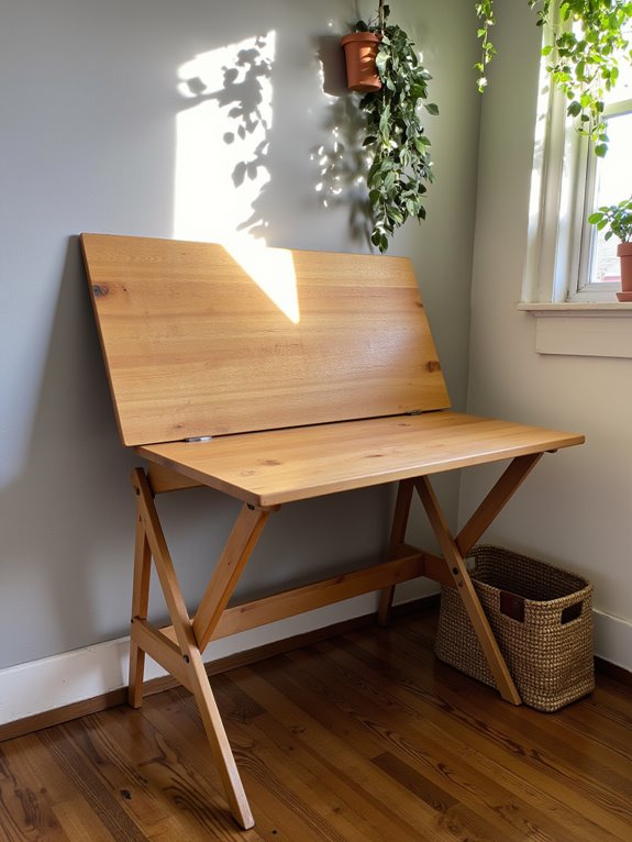 stylish small folding desks