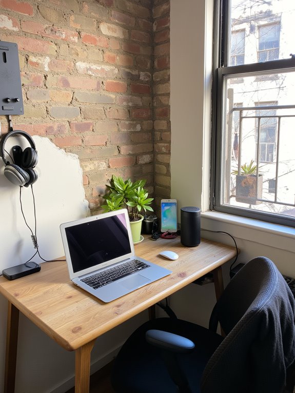 tech enhanced productivity nook