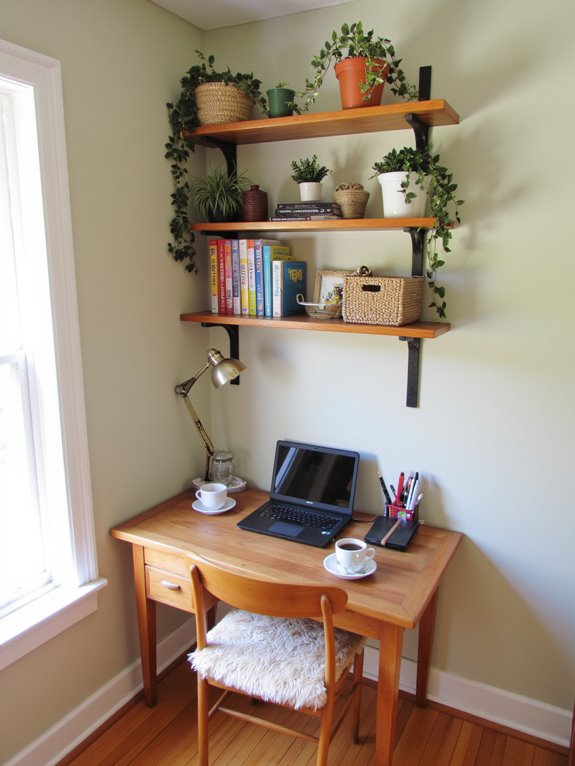 vertical storage for organization