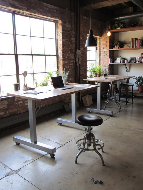 adjustable workstations enhance flexibility