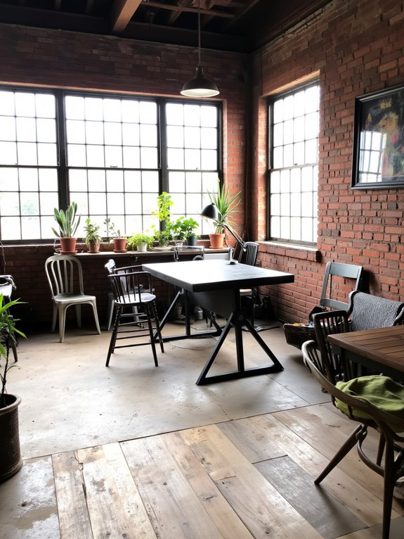 budget friendly industrial workspace ideas