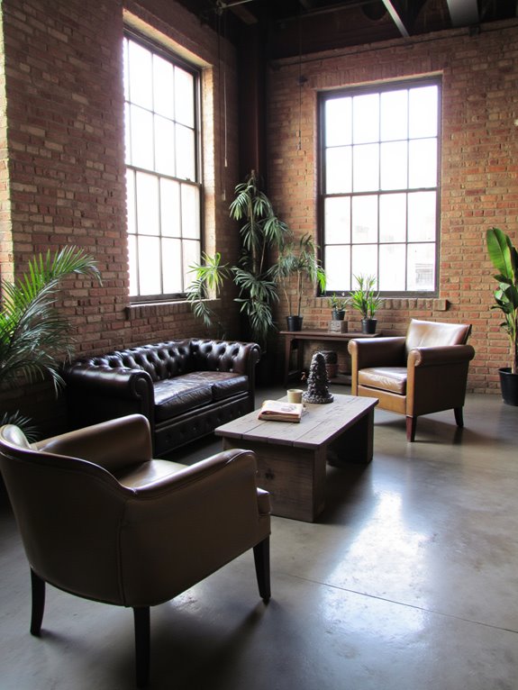 cozy industrial breakout areas