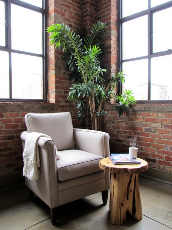 cozy inviting breakout spaces