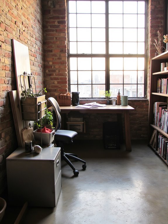creative industrial office storage