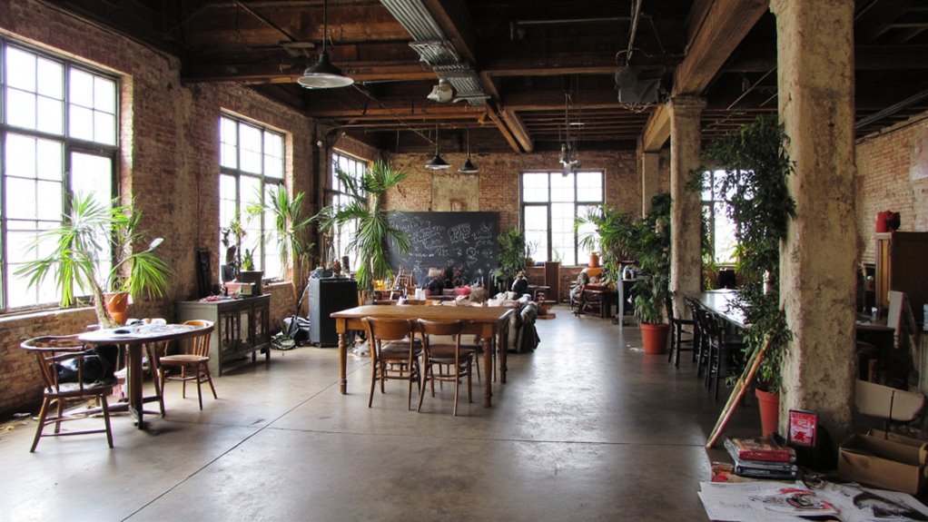 23 Fresh Industrial Office Layout Ideas For Creative Teams creative office design inspiration