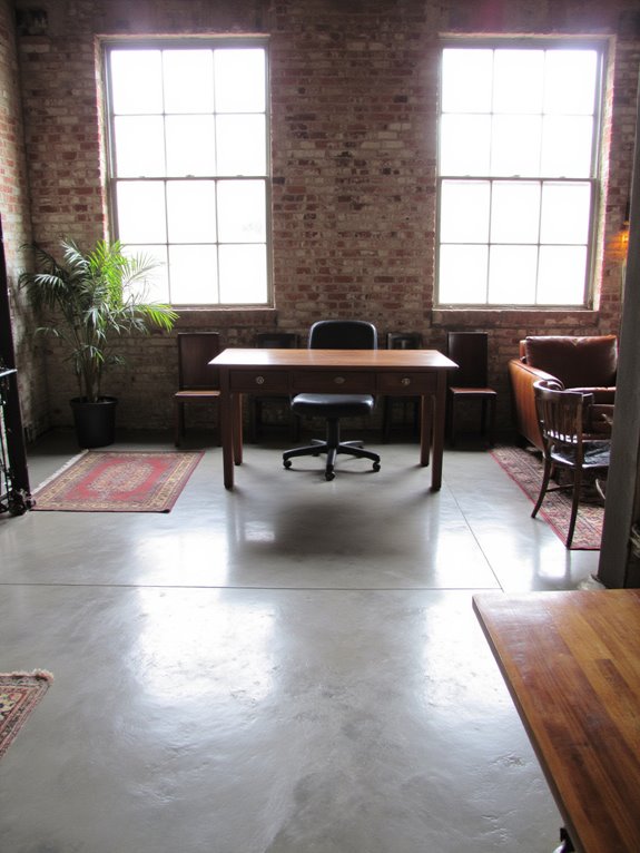 durable stylish concrete flooring