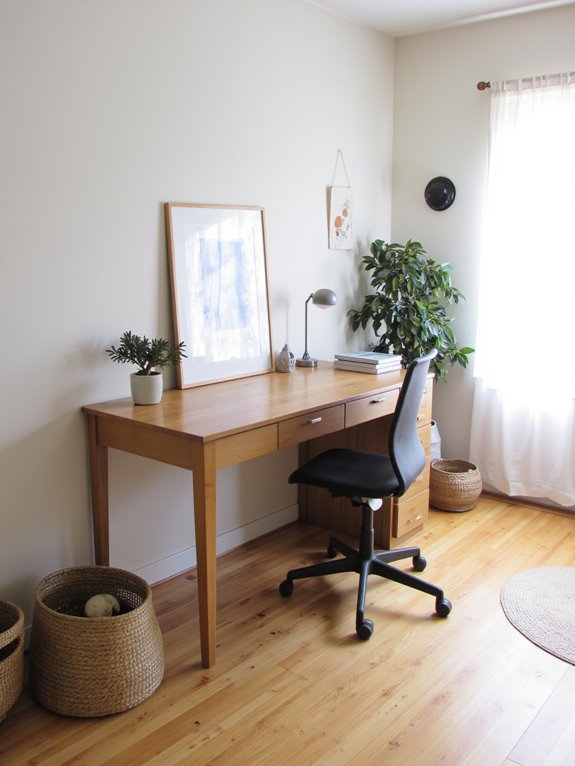 efficient workspace with flow