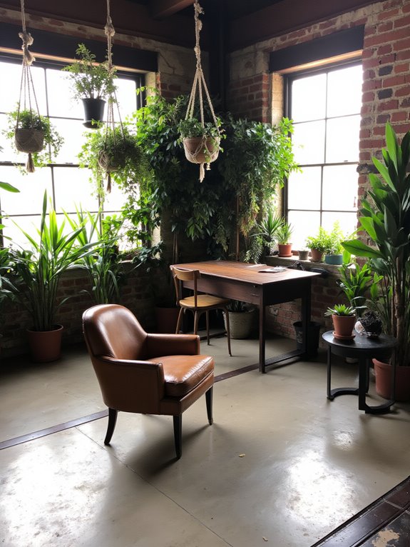 enhance workspace with greenery
