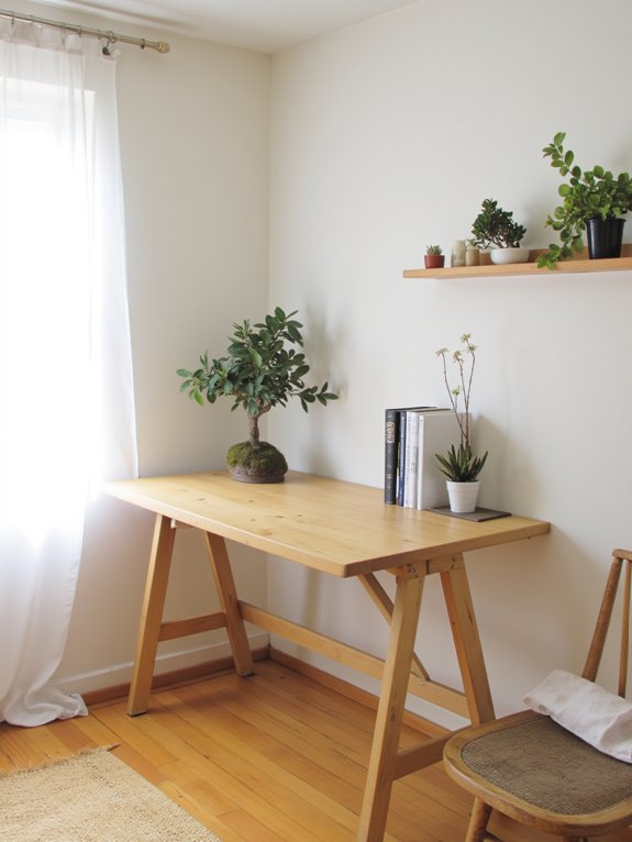 enhancing workspace with greenery