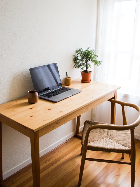 functional and aesthetic workspace