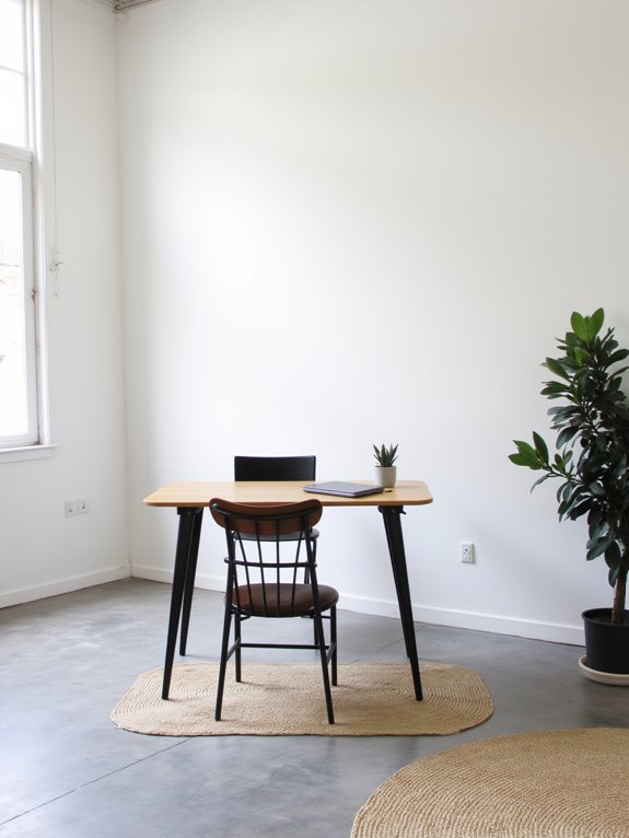 functional and aesthetic workspace