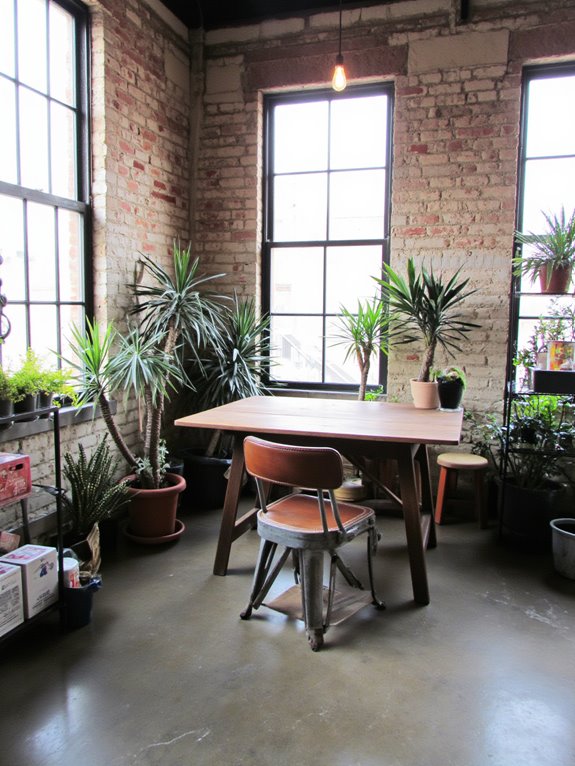 industrial decor promotes productivity