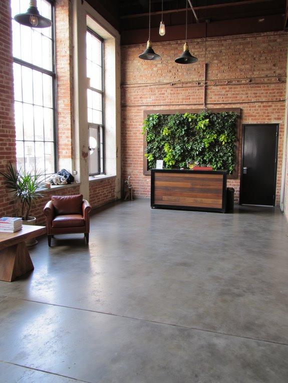 inviting reception area ambiance