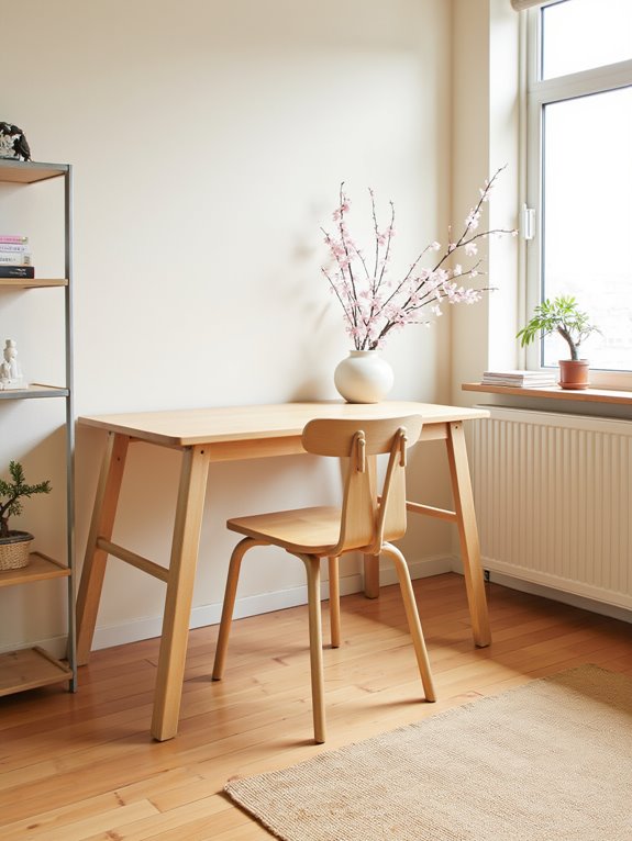 japandi design for workspaces