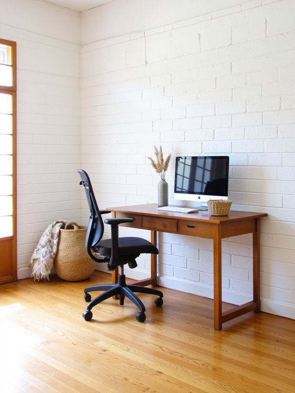 japandi office serene oasis