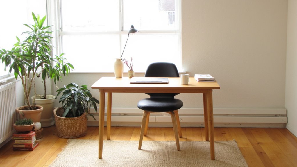 japandi style workspace inspiration