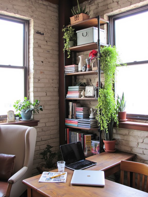 maximizing storage with industrial shelving