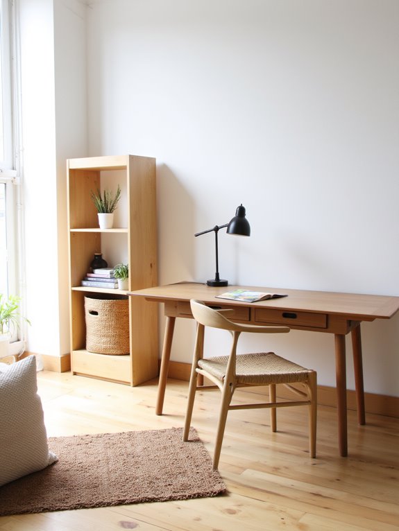 minimalist office furniture choices