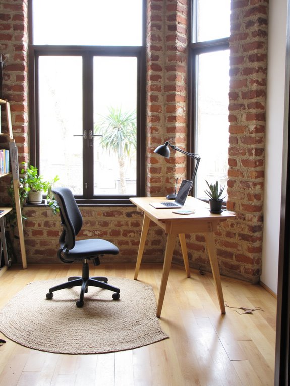 minimalist workspace essentials outlined