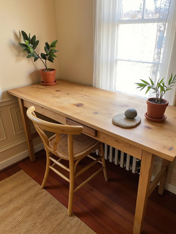 natural materials enhance tranquility