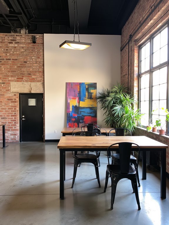 neutral palettes enhance boldness