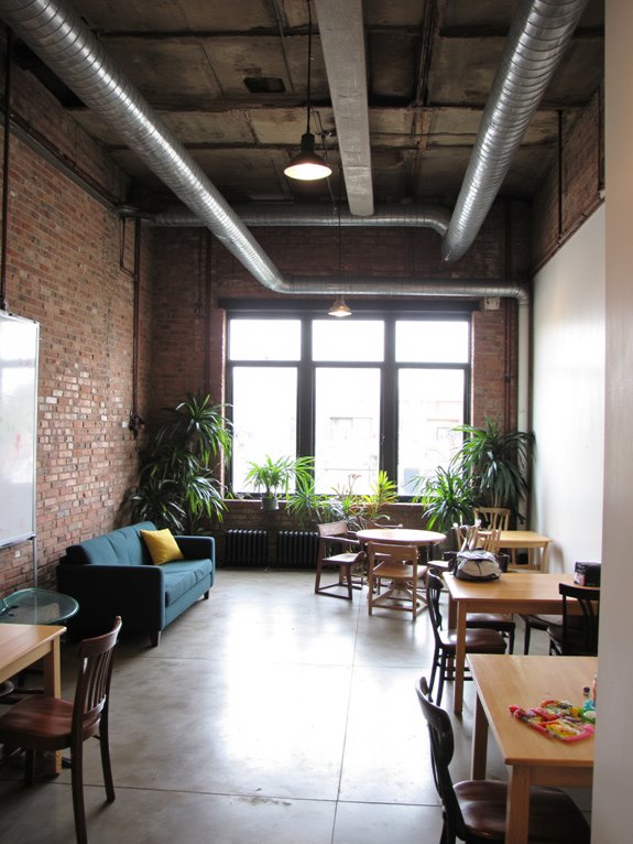 open spaces enhance collaboration