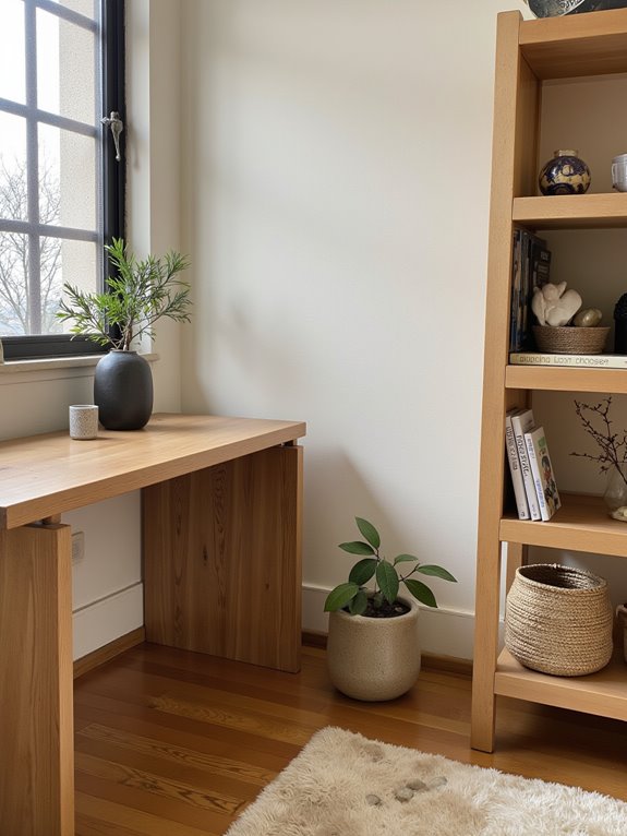 personal touches enhance workspace