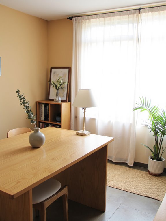 personal touches enhance workspace