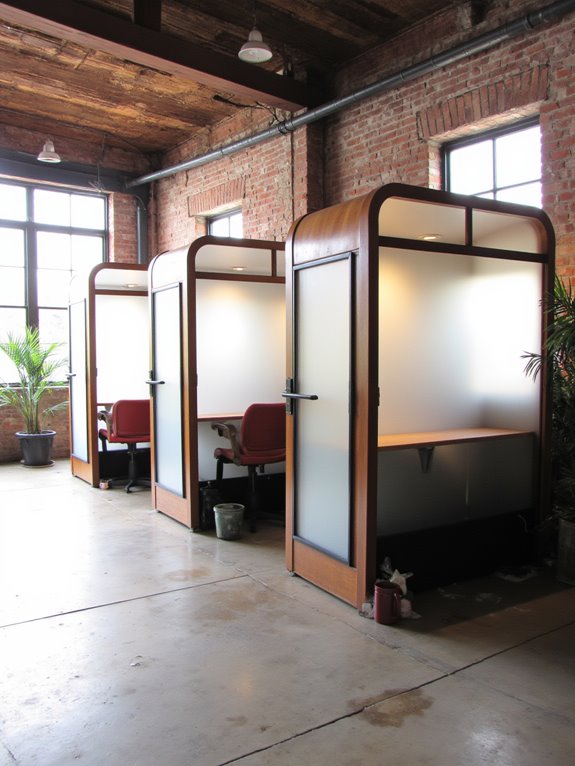 privacy pods for productivity