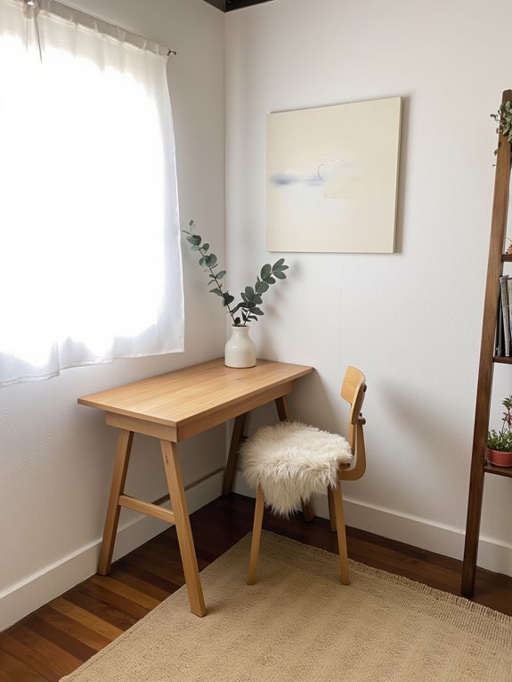 quiet nook for concentration