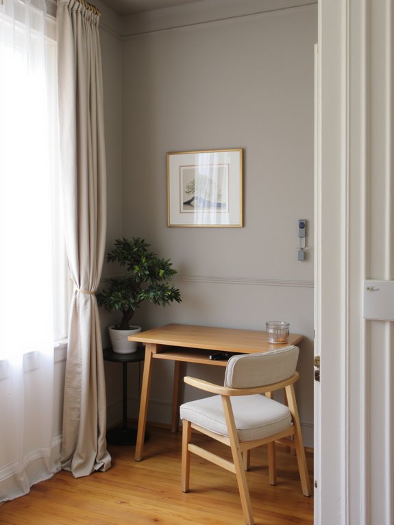 serene neutral color palette