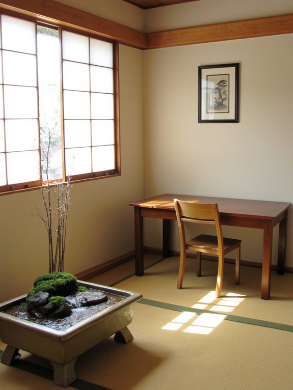 tranquil zen water features