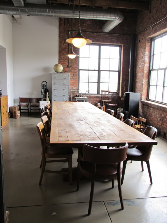 vintage furniture adds character