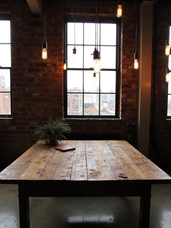 vintage lighting for atmosphere